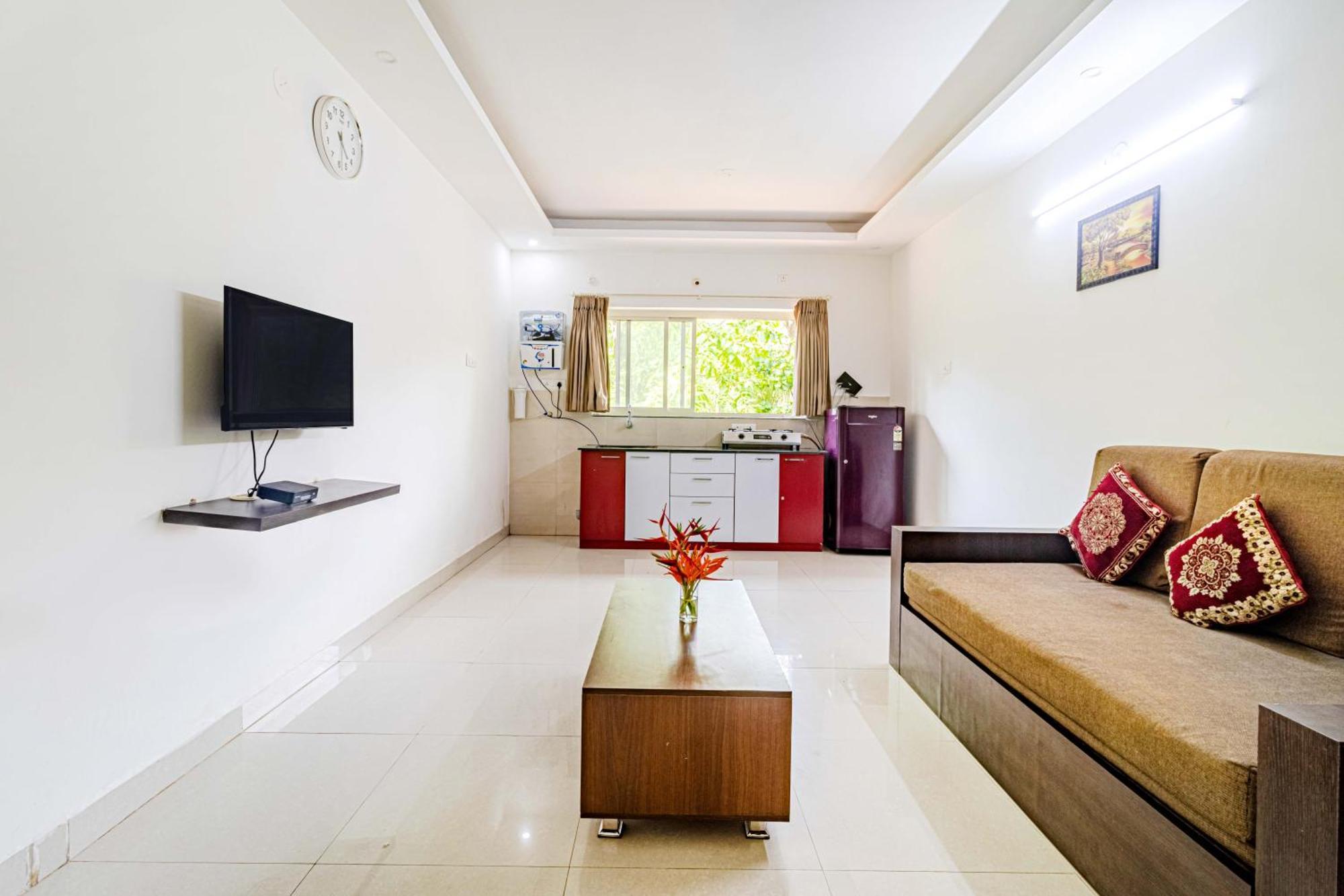 4Bhk Sparkling Apartment Near Beach Pool & Bar 2Bhkx2 Vagator Exteriér fotografie