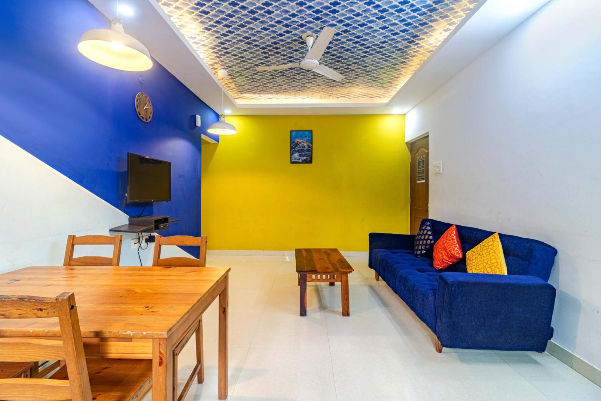 4Bhk Sparkling Apartment Near Beach Pool & Bar 2Bhkx2 Vagator Pokoj fotografie