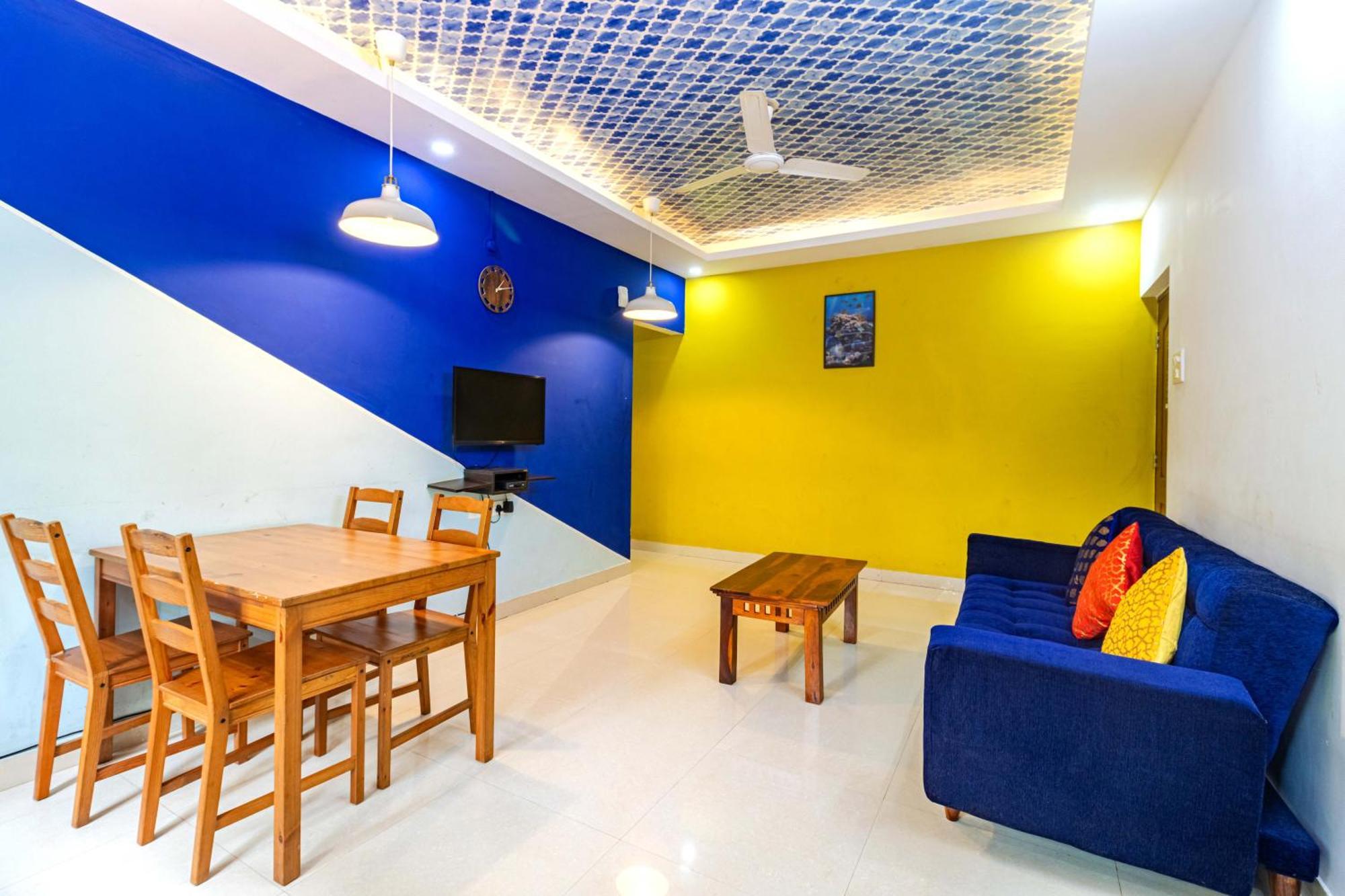 4Bhk Sparkling Apartment Near Beach Pool & Bar 2Bhkx2 Vagator Pokoj fotografie