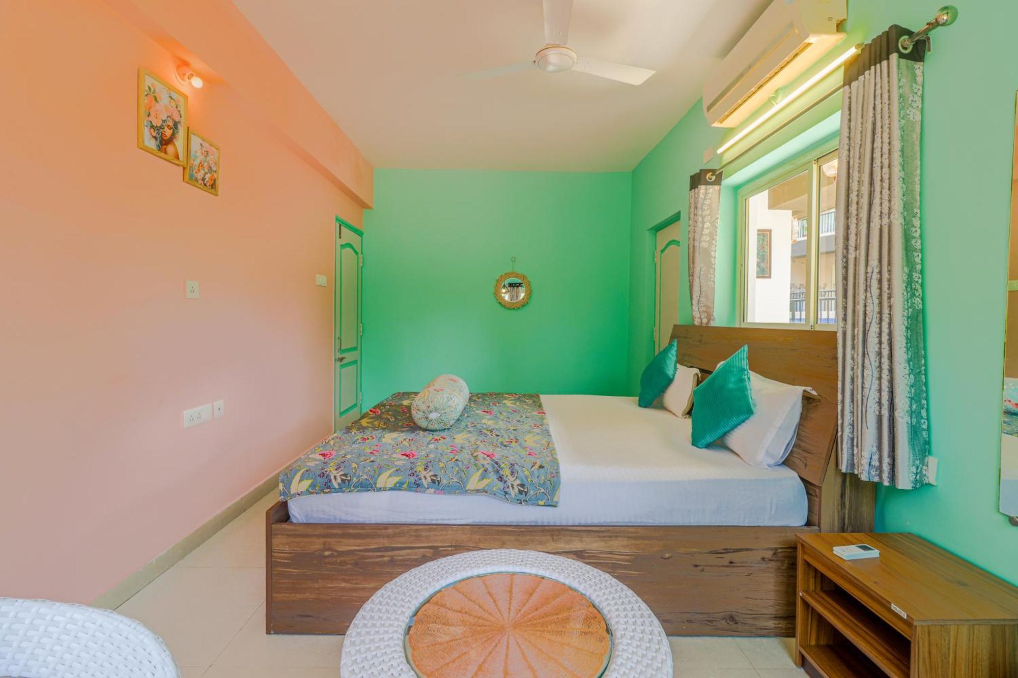 4Bhk Sparkling Apartment Near Beach Pool & Bar 2Bhkx2 Vagator Pokoj fotografie