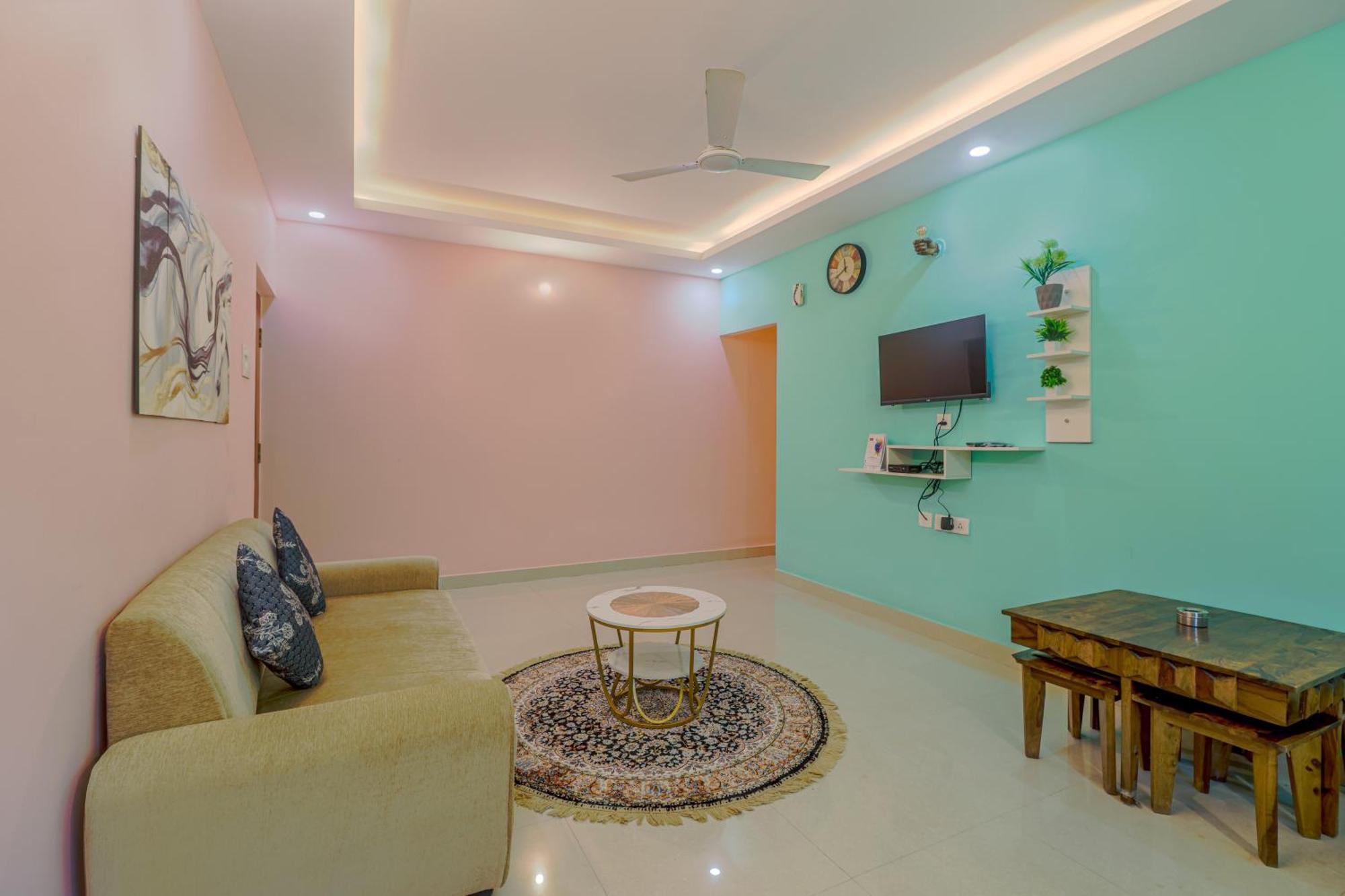 4Bhk Sparkling Apartment Near Beach Pool & Bar 2Bhkx2 Vagator Pokoj fotografie