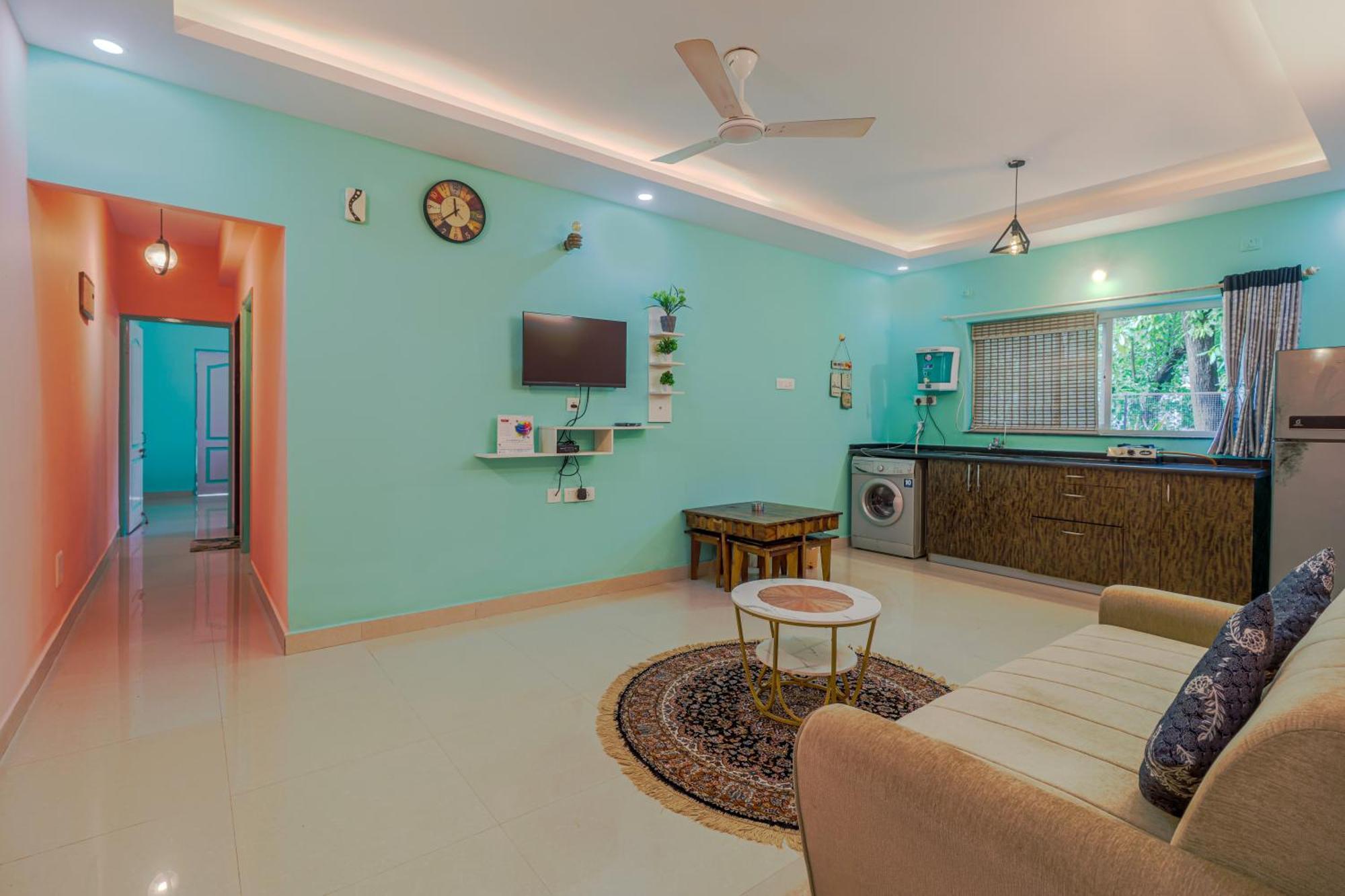 4Bhk Sparkling Apartment Near Beach Pool & Bar 2Bhkx2 Vagator Exteriér fotografie
